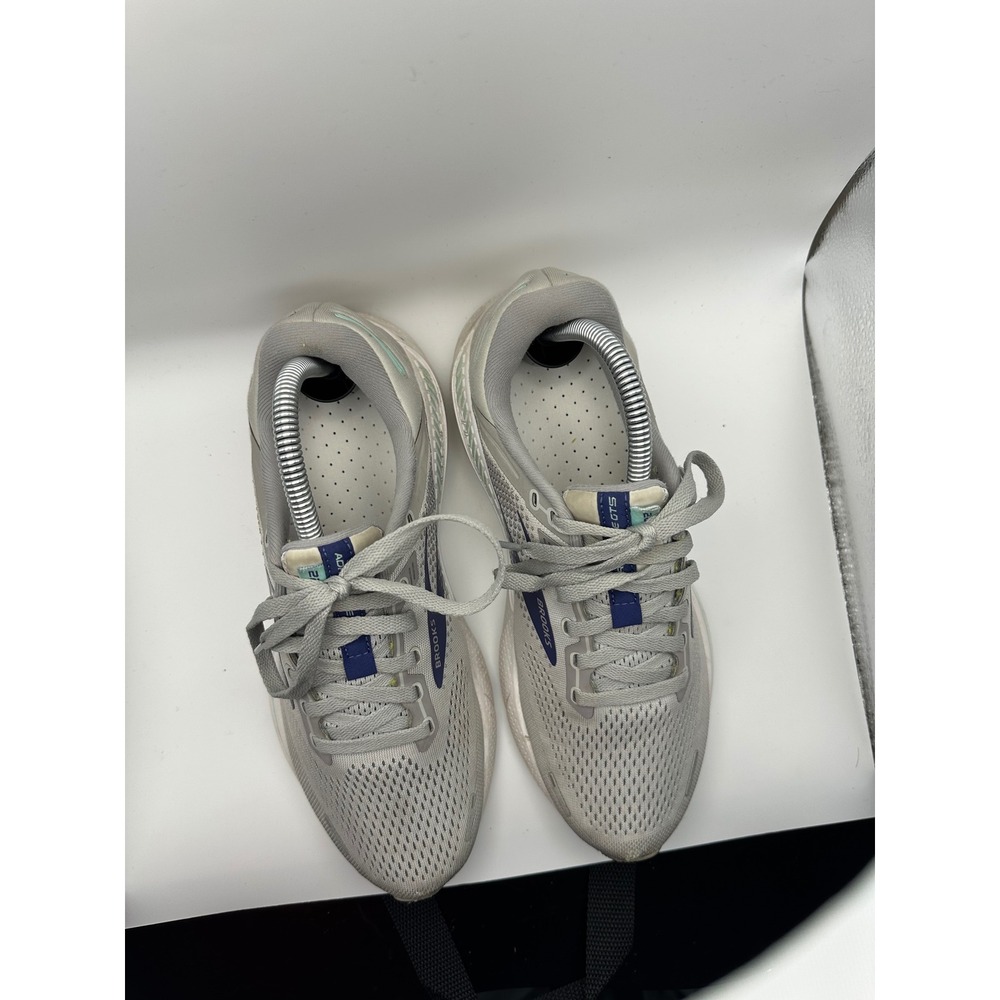 Brooks Adrenaline GTS 22 Running Shoes Womens 9 Grey Blue Good 1203531B045 - Picture 6 of 10